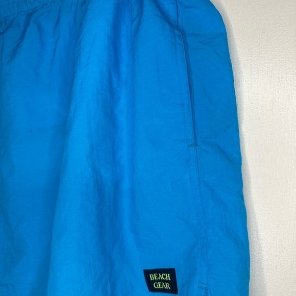 Beach Gear Blue men’s swim trunks‎ with pockets, LINED WITH POCKETS - Picture 4 of 5